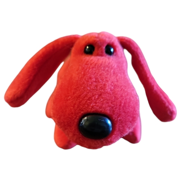 Vtg 96 Ty Beanie Baby Rover Red Dog RARE COLLECTABLE P.V.C. Pellets - Picture 1 of 10
